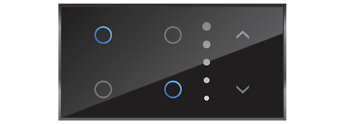 4.1 gang Touch Switch