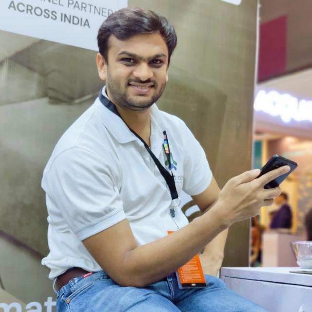 Co founder of smart node, Mr Dhruv Patel