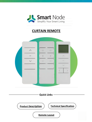 Curtain Remote