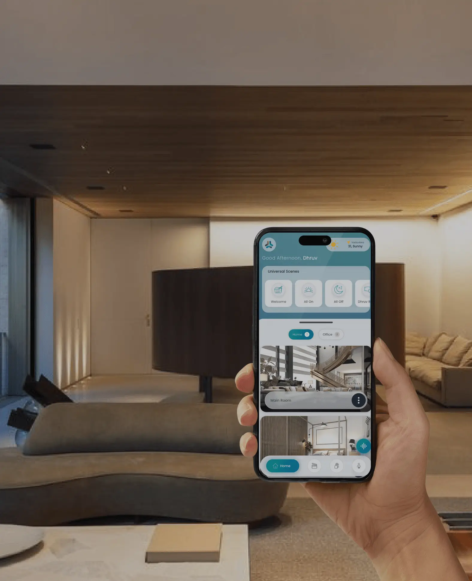 SmartNode app interface