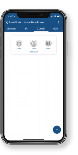 Smart Node app curtain controller Smart Node app curtain controller