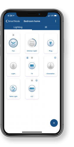 Smart Node App Lighting Screen Smart Node App Lighting Screen